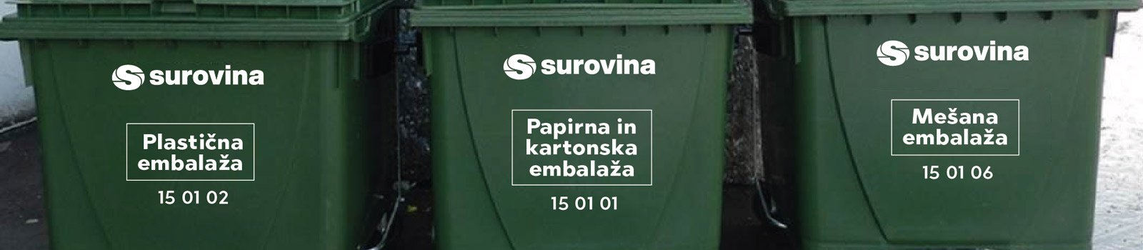 The Surovina packaging scheme